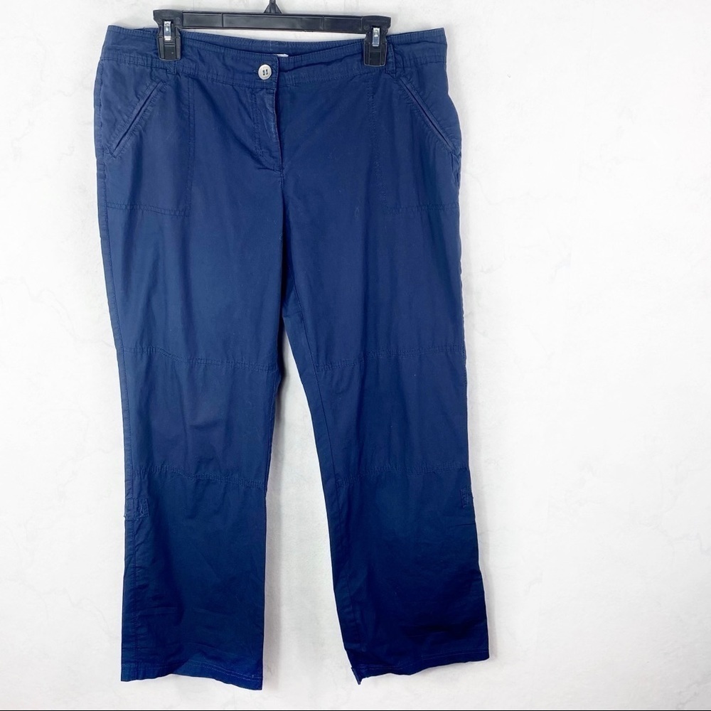 [New York & Company] Classic Navy Cargo Utility Pants